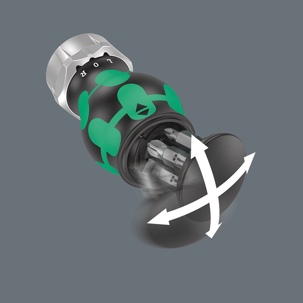 WERA Kraftform Kompakt Stubby magazine RA 3 - 6 Piece WER008885