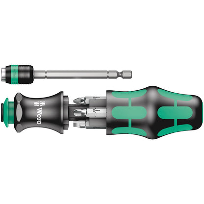 WERA Kraftform Kompakt 25 w Pouch and Rapidator, 7 Piece WER051024