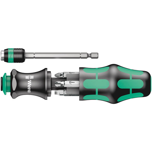 WERA Kraftform Kompakt 25 w Pouch and Rapidator, 7 Piece WER051024