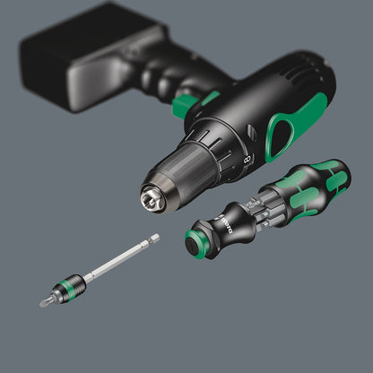 WERA Kraftform Kompakt 25 w Pouch and Rapidator, 7 Piece WER051024