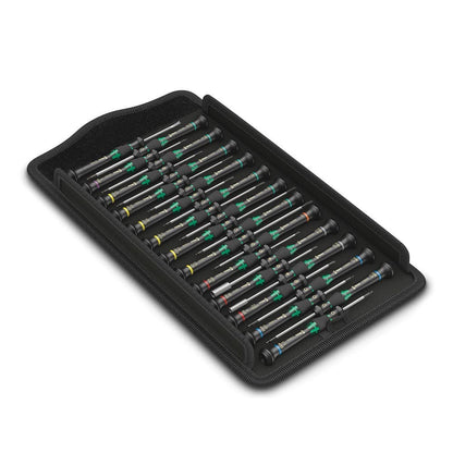 WERA Kraftform Micro Big Pack 1 Screwdriver Set For Electronic Applications - 25 Piece WER134000