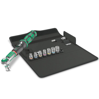 WERA Safe-Torque A 1 Set 1 1 4 Square Head Drive 2-12 Nm - 10 Piece WER075830