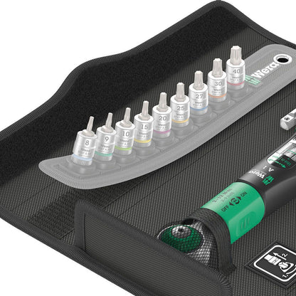 WERA Safe-Torque A 1 Set 1 1 4 Square Head Drive 2-12 Nm - 10 Piece WER075830