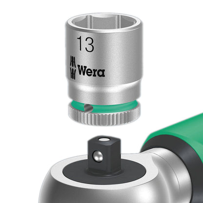 WERA Safe-Torque A 1 Set 1 1 4 Square Head Drive 2-12 Nm - 10 Piece WER075830
