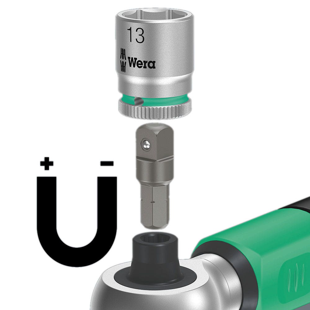 WERA Safe-Torque A 2 Torque Wrench w 1 4 Hexagon Drive 2-12 Nm WER075801