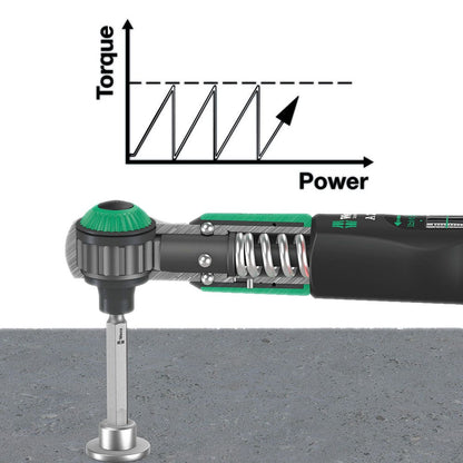 WERA Safe-Torque A 2 Torque Wrench w 1 4 Hexagon Drive 2-12 Nm WER075801