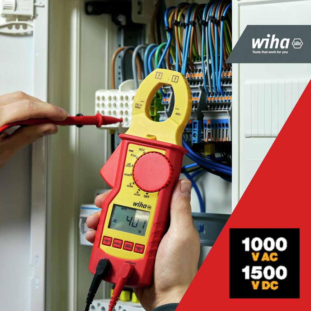 WIHA 1000V CAT IV Clamp Meter 45219