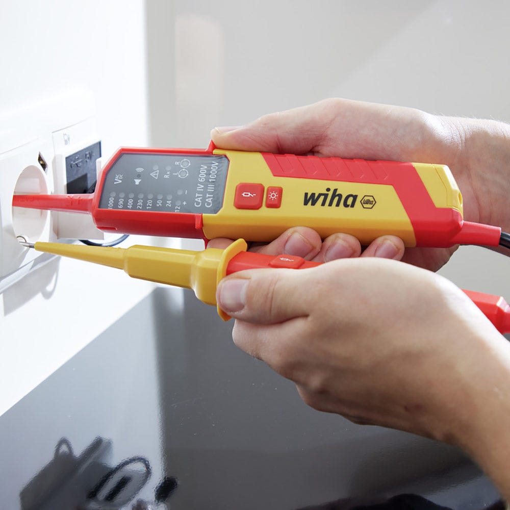 WIHA 12-1000VAC Voltage Tester 45216