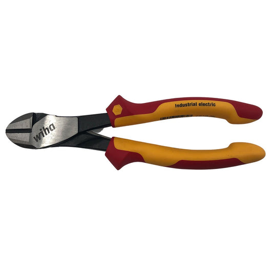 WIHA 200mm Insulated Diagonal Side Cutter Pliers 43582