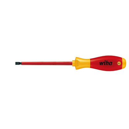 WIHA 4.0mm x 100mm Flat VDE Insulated Screwdriver 40822