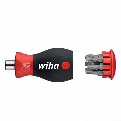 WIHA 6Pc Stubby Screwdriver Handle Set 33738