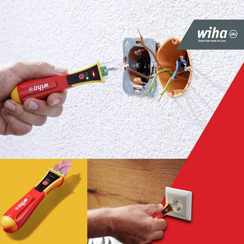 WIHA 90-1000VAC Voltage Detector 43798