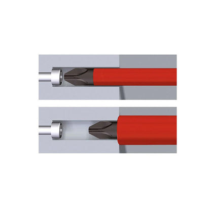 WIHA Exclusive 6 Piece VDE Screwdriver Set Slim Shaft 38362