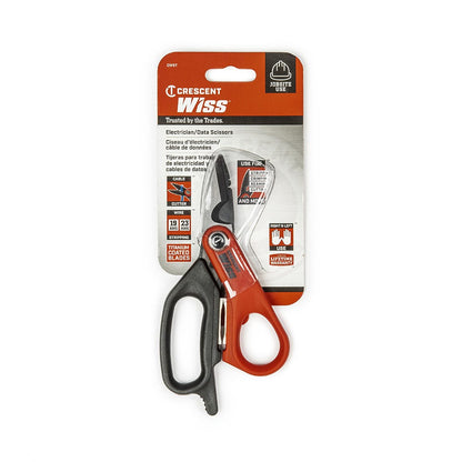WISS 152mm 6in Electrician's Data Shears CW5T