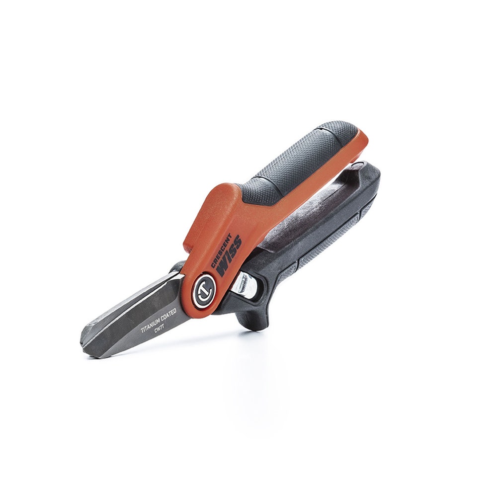 WISS 190mm 7-1 2 Titanium Coated Tradesman Utility Shears CW7T
