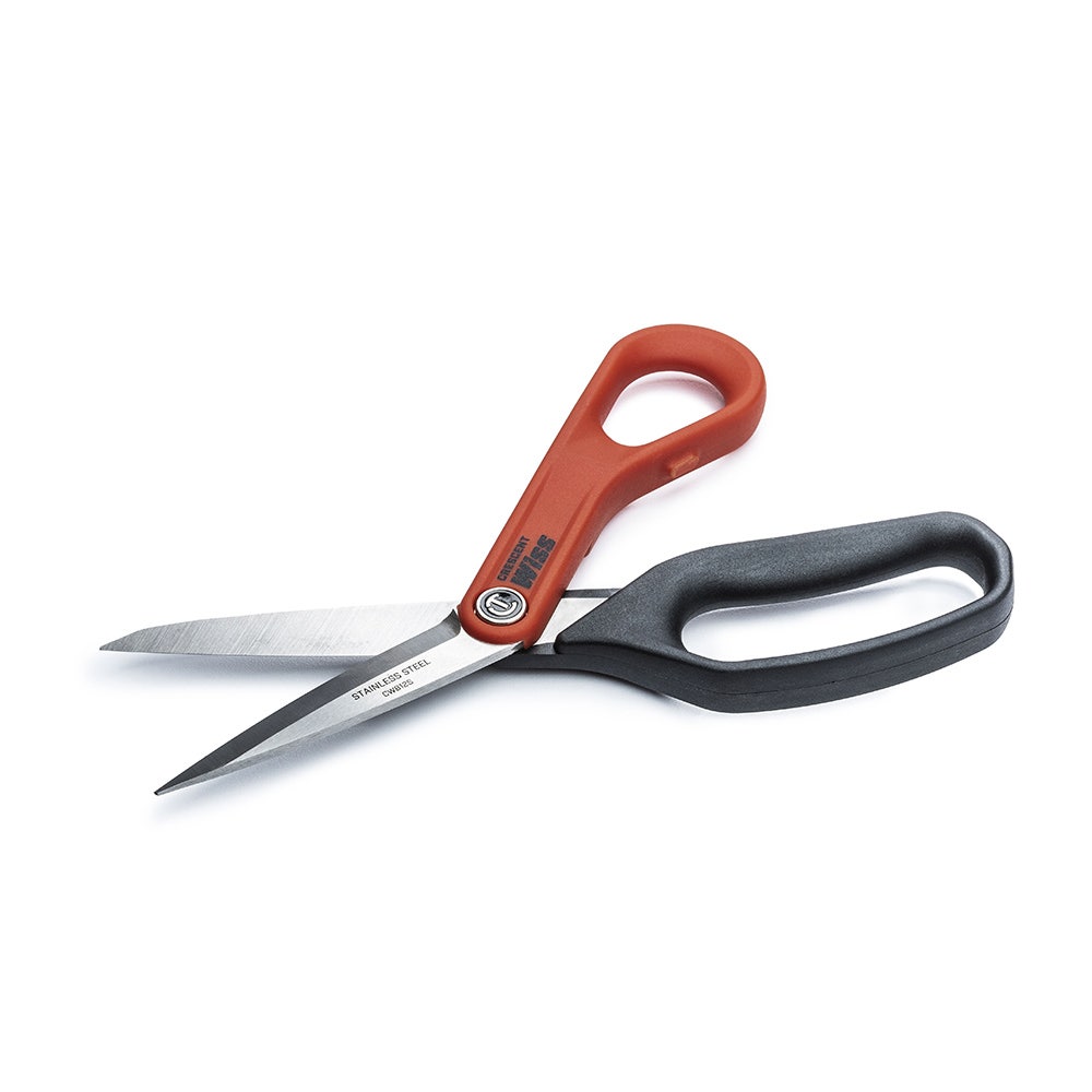 WISS 216mm 8-1 2 Stainless Steel All Purpose Tradesman Shears CW812S