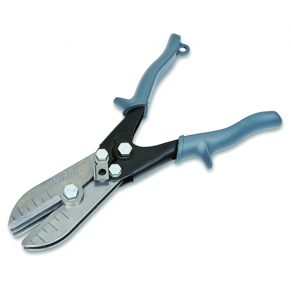WISS 248mm 9-3 4 Hvac Short 5-Blade Hand Crimper WC5SN