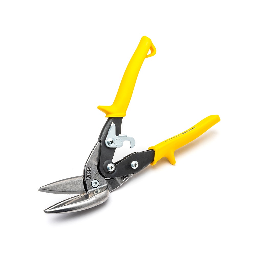 WISS 249mm 9-4 5 Offset Straight Aviation Snips M8OS