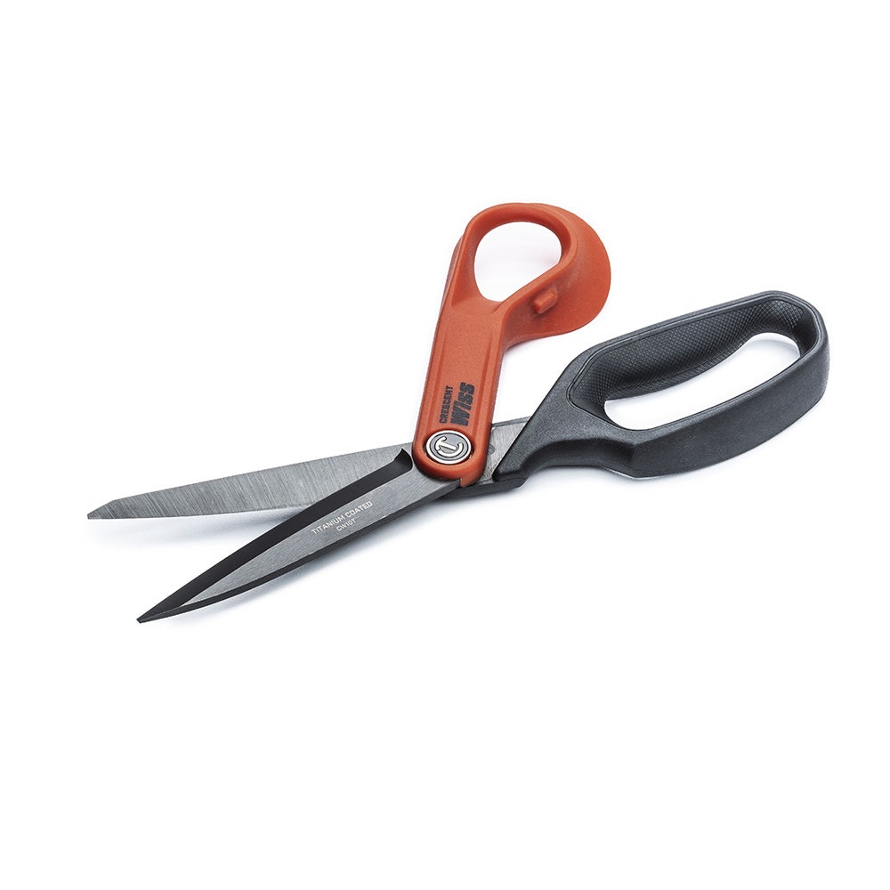 WISS 254mm 10 Titanium Coated Offset Right Hand Tradesman Shears CW10T