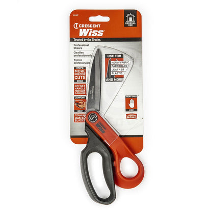 WISS 254mm 10 Titanium Coated Offset Right Hand Tradesman Shears CW10T