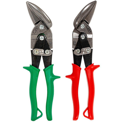 WISS Metalmaster 2 Piece Offset Aviation Snip Set - Left and Right Cut M6M7PAK