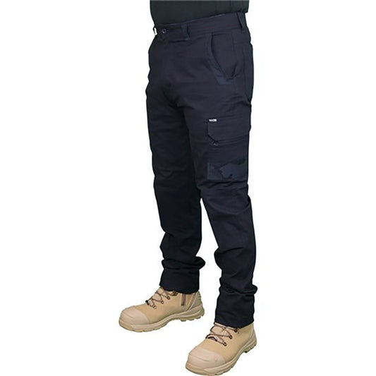WORKIT Decoy Canvas Modern Fit Stretch Cargo Pants Navy 1026N72R