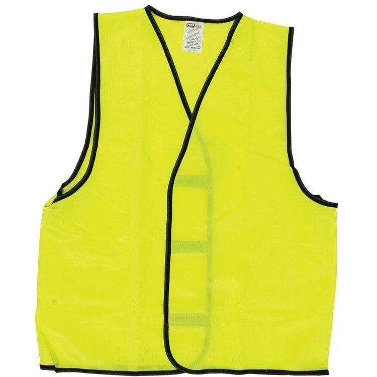 WORKIT Safety Vest Day Hi-Vis Yel VDYS