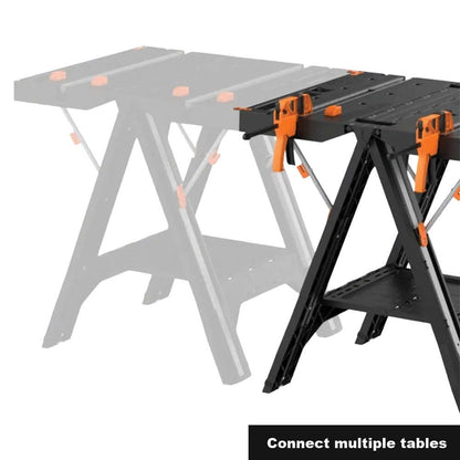 WORX Pegasus Folding Work Table and Sawhorse WX051