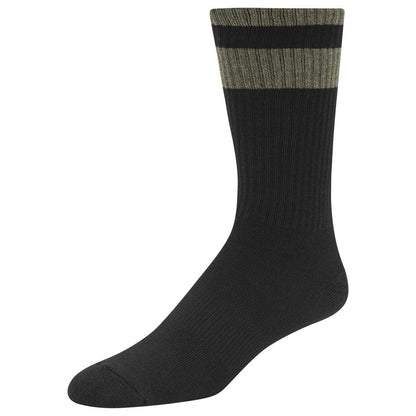 Weatherproof Men's Vintage Coolmax Crew Socks 6 Pack Blue And Brown