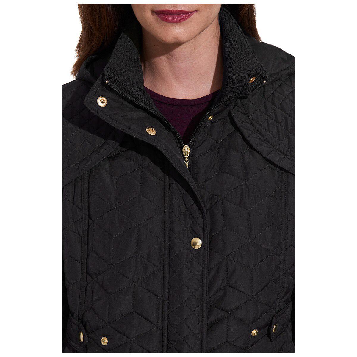 Weatherproof Women's Quilted Black Jacket