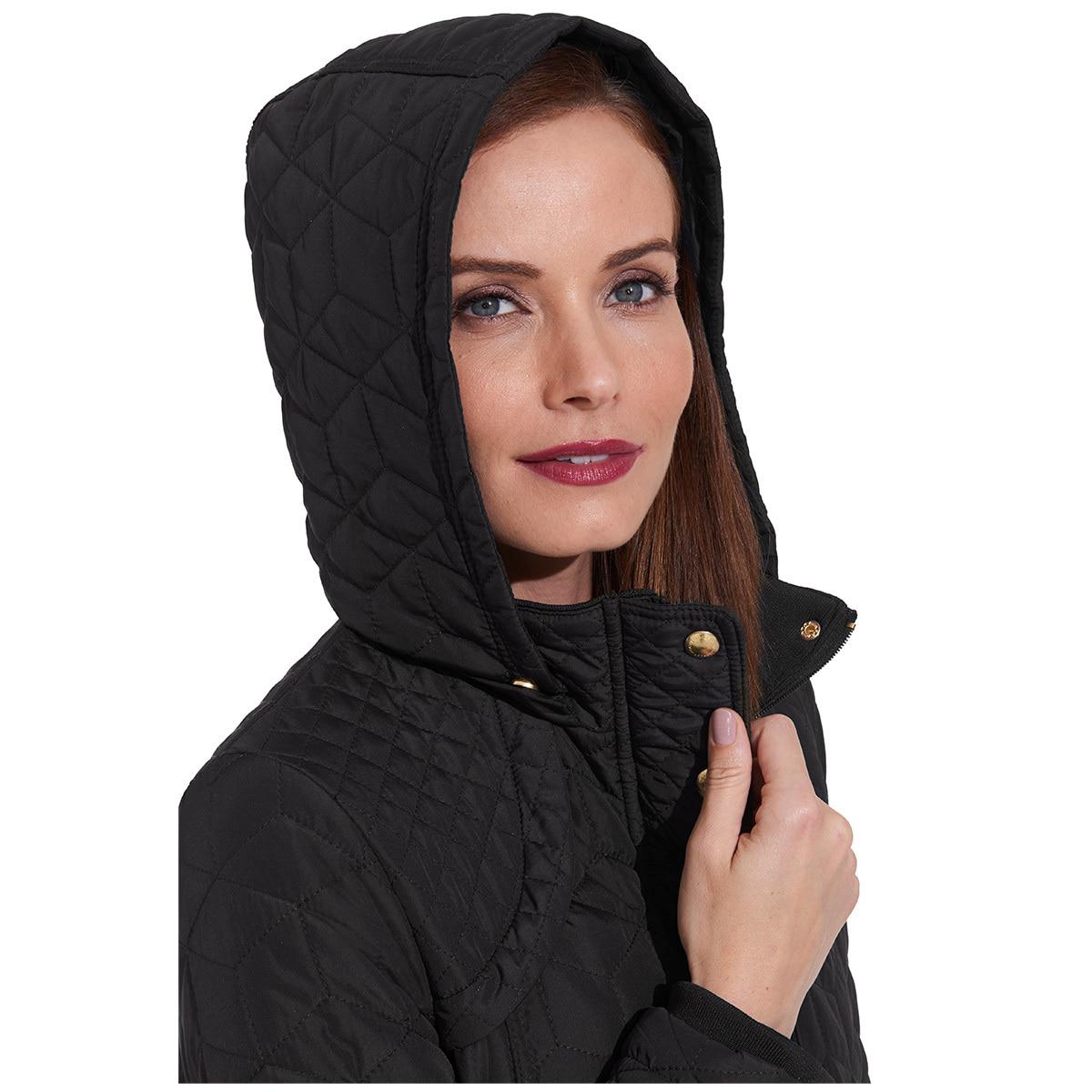 Weatherproof Women's Quilted Black Jacket