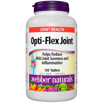 Webber Naturals Opti-Flex Joint Supplement 150 Tabs