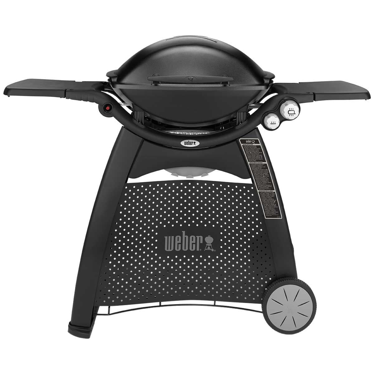 Weber Family Q3100 Titanium With Premium Barbecue Cover