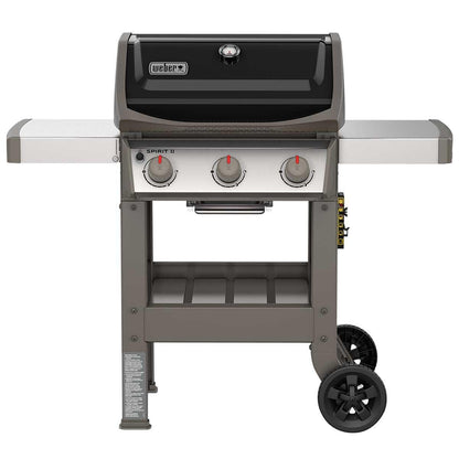 Weber Spirit II E-310 Gas Barbecue With Cover Black