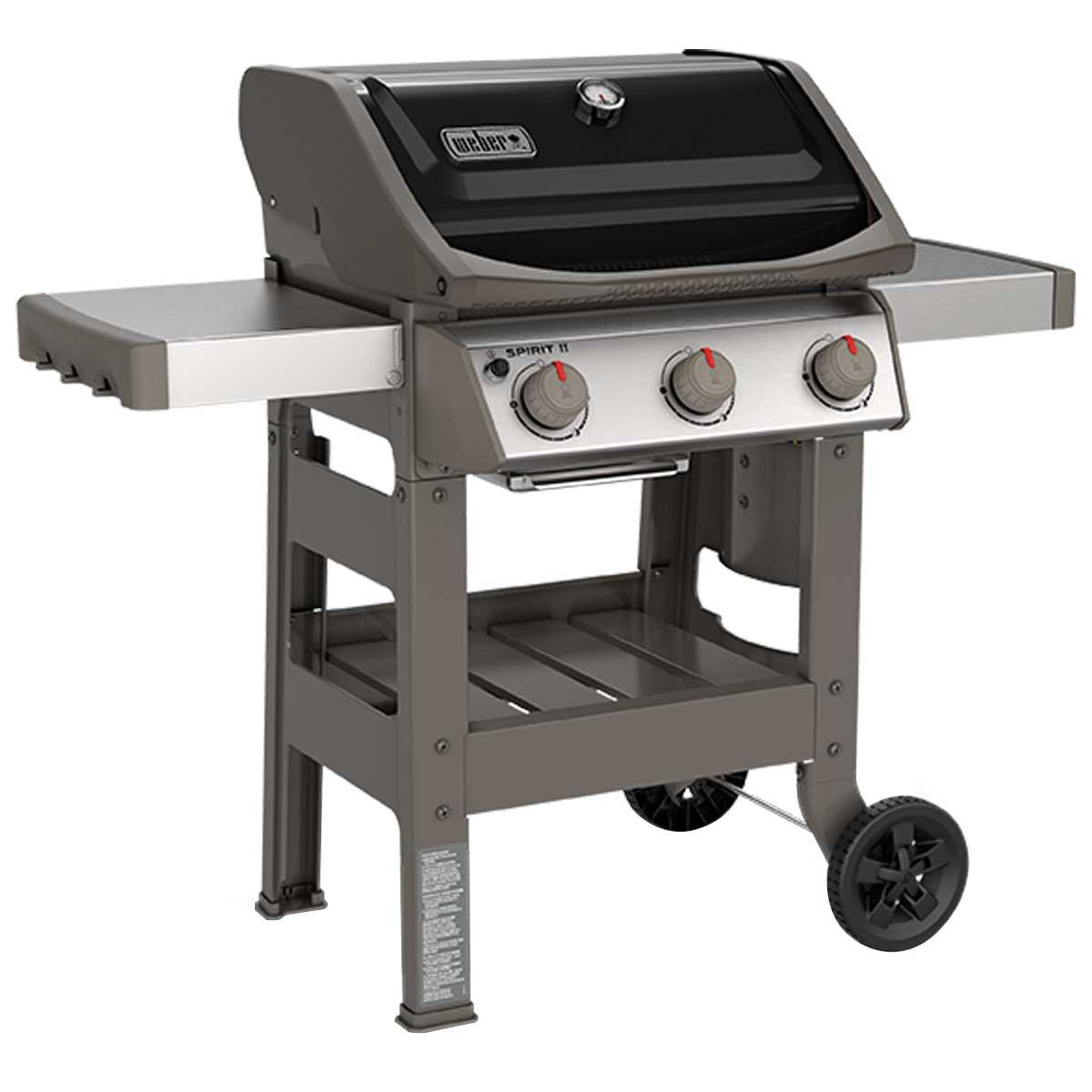 Weber Spirit II E-310 Gas Barbecue With Cover Black