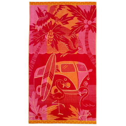 Welspun Oversized Beach Towel 102 x 183cm Pineapple