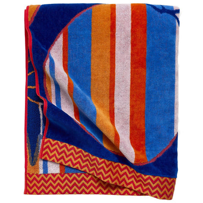 Welspun Oversized Beach Towel 102 x 183cm Pineapple