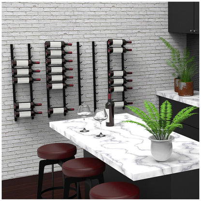 Wine Stash Wall Mounted Side Facing Bottle Wine Rack