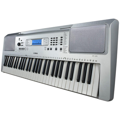 Yamaha 61-key Portable Keyboard YPT370 with Stand YPT370-C