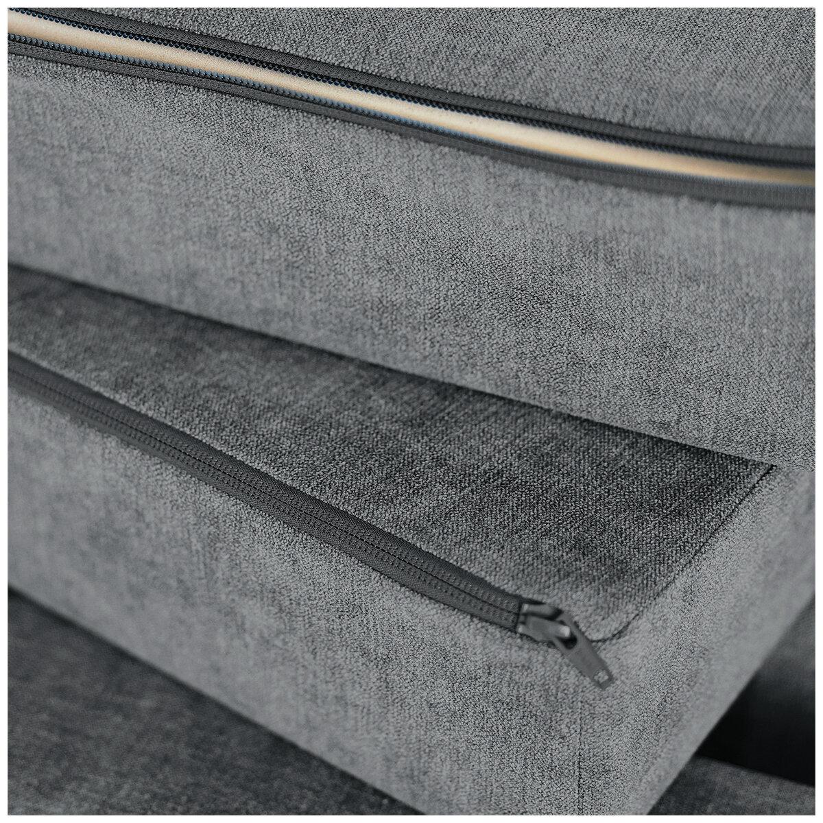 Yourigami Kids Play Couch Fossil Grey