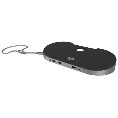 ZGO ZDOCK Dual Video USB Docking Station Black ZGO-ZDOCK-B