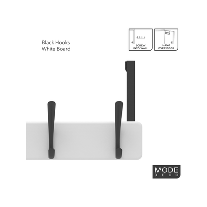 Mode Over Door Hanger - 4 Hooks - 450 x 70 x 45mm