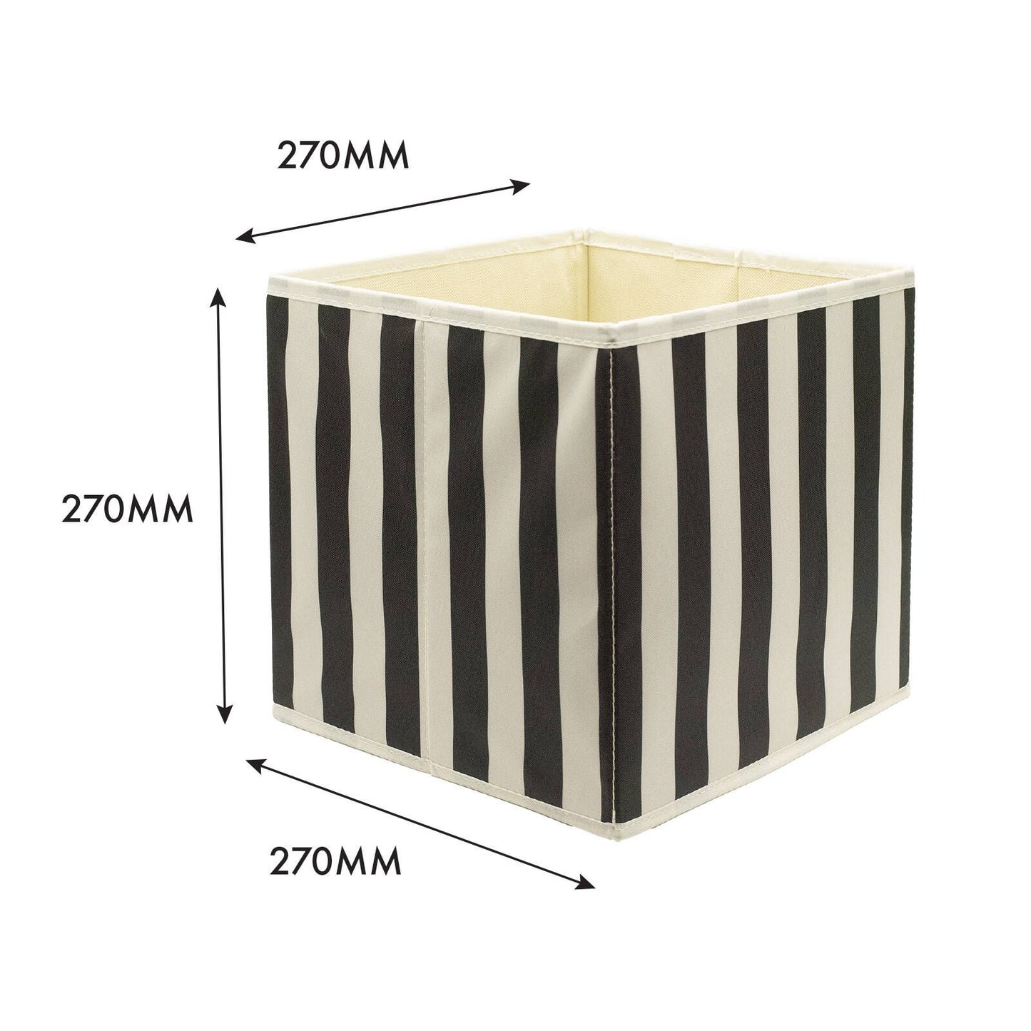 Charcoal Stripe Compact Insert - 270mm