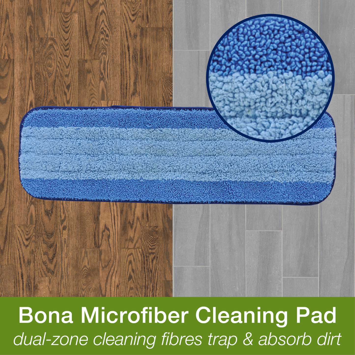 Bona Microfiber Cleaning Pad - 255mm