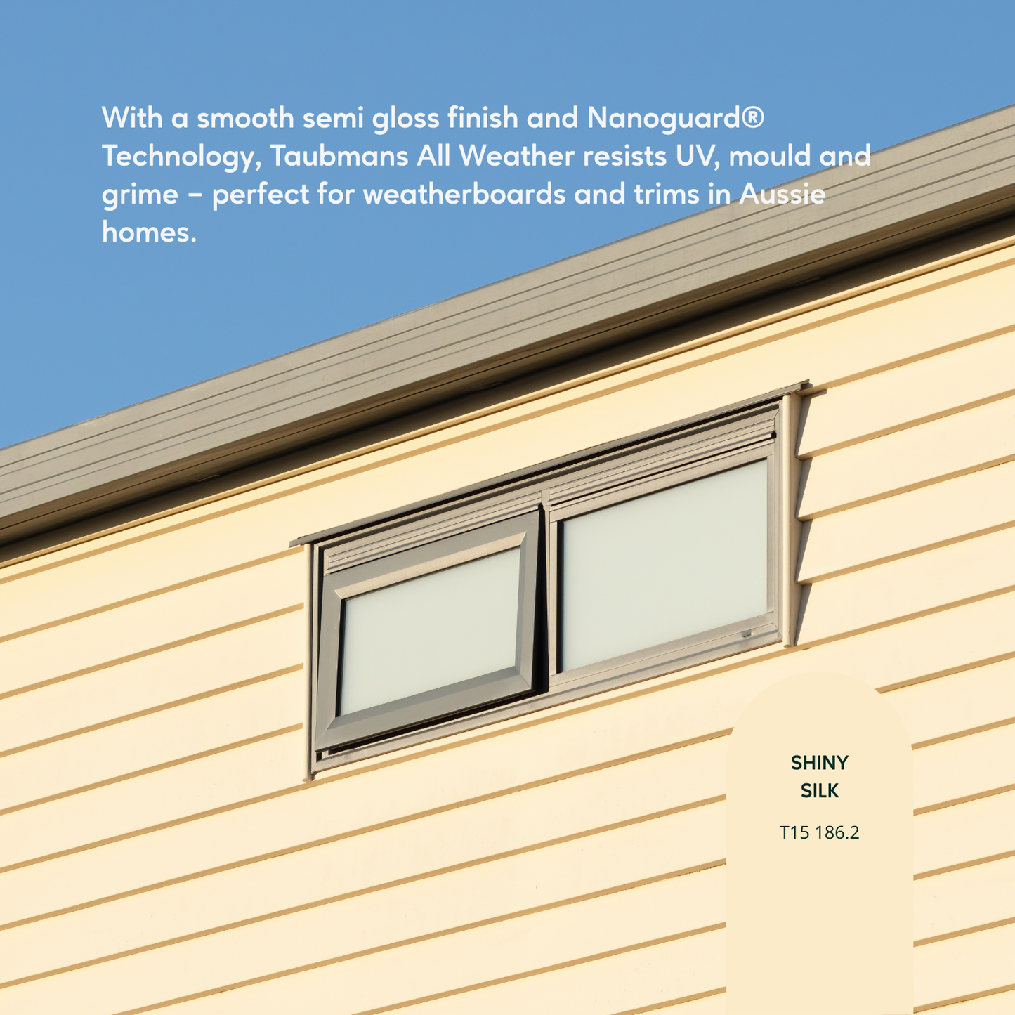 Taubmans Neutral Semi Gloss All Weather Exterior Paint - 1L