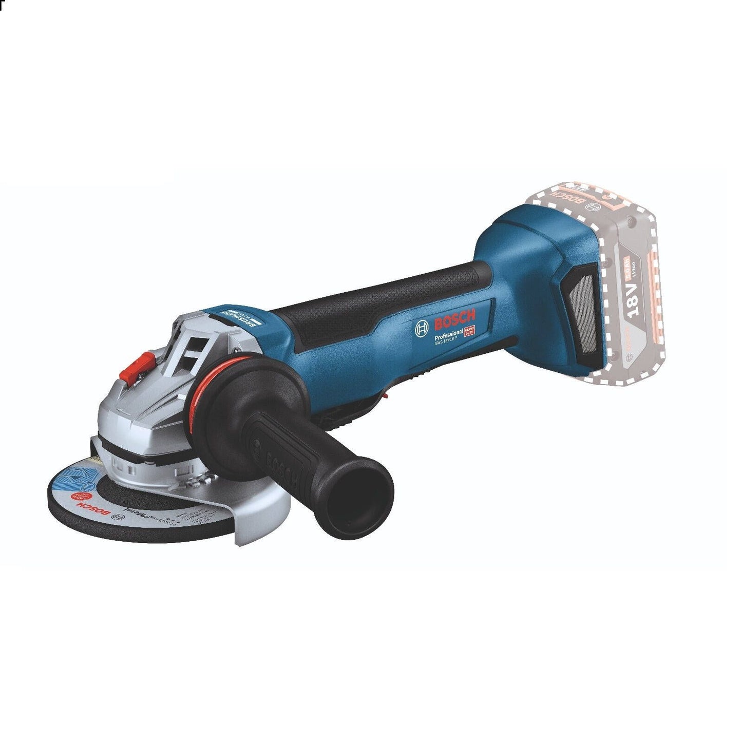 Bosch Professional Angle Grinder - 18V - Skin Only