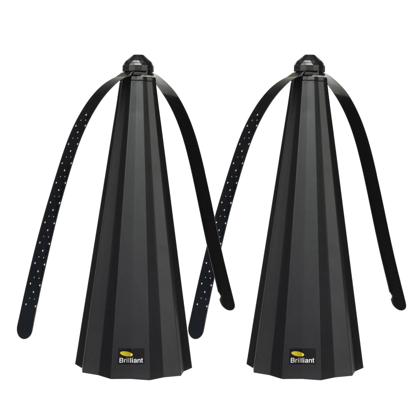 Brilliant Lighting Insect Repeller Fan - 92 x 242mm - 2 Pack - Black