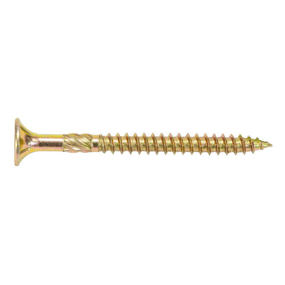 Titan Bugle Batten Screw - 14g x 75mm - Zinc Gold - 25 Pack