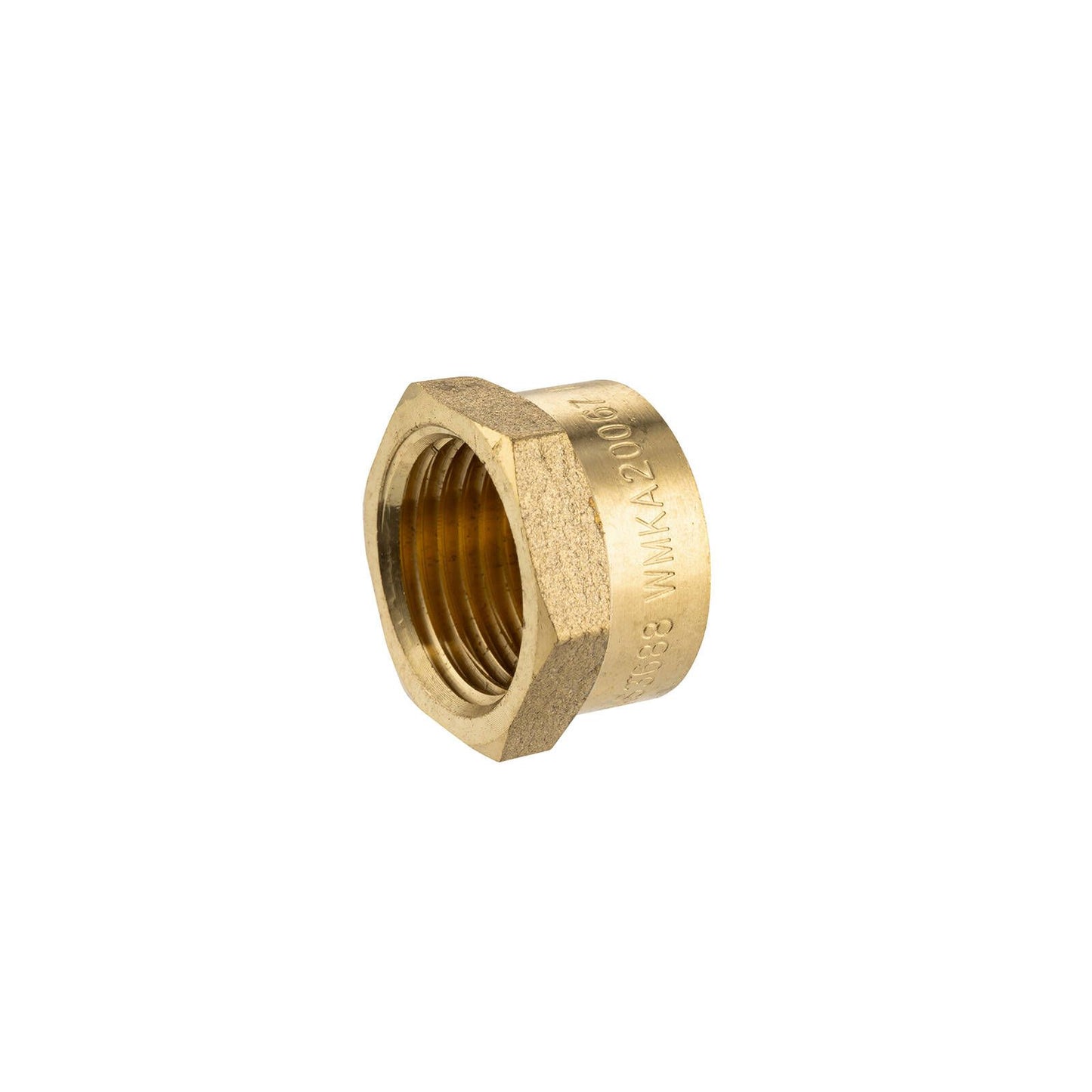 Brasshards Brass Threaded Cap - 15mm