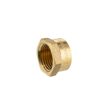 Brasshards Brass Threaded Cap - 15mm